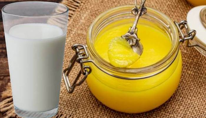 گرم دودھ میں دیسی گھی ملا کر پینے کے کیا فوائد؟ ماہرین کی اہم تحقیق