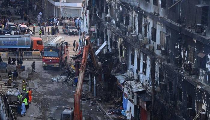سانحہ گل پلازہ: جاں بحق افراد کی تعداد67 ہوگئی،77افرادتاحال لاپتہ