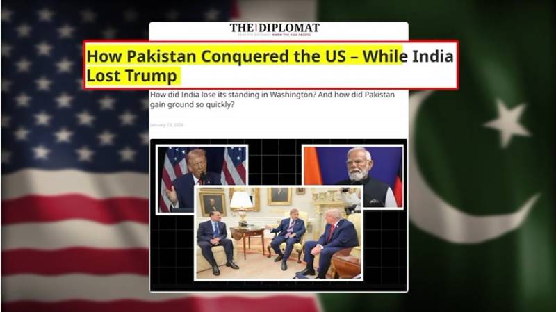 اپنی مضبوط سفارت کاری سے پاکستان نے امریکا کیساتھ تعلقات کو نئی سمت دی، بین الاقوامی جریدہ