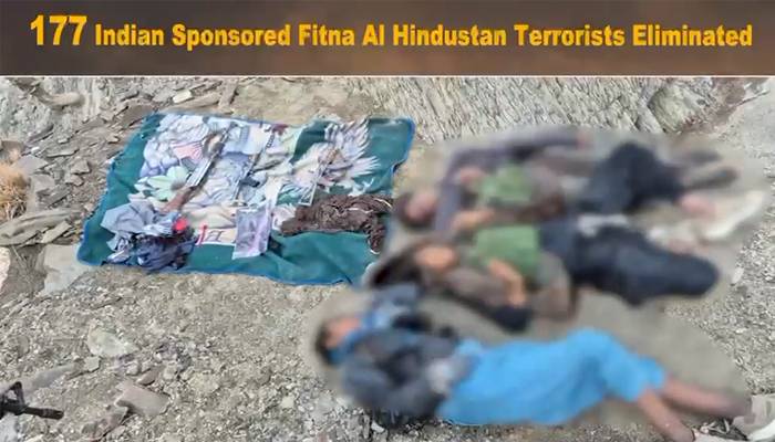 بلوچستان:سیکیورٹی فورسز کے آپریشن کا تیسرا روز،ہلاک دہشتگردوں کی تعداد177 ہوگئی