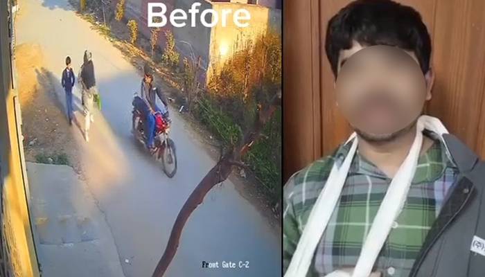 فیصل آباد:خاتون سےنازیباحرکت کرنے والے شخص کو سی سی ڈی نے پکڑلیا