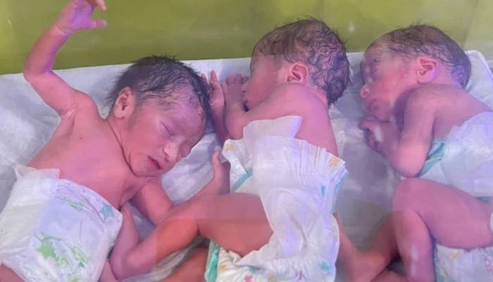 تیمرگرہ: خاتون کے ہاں بیک وقت 3 بچوں کی پیدائش