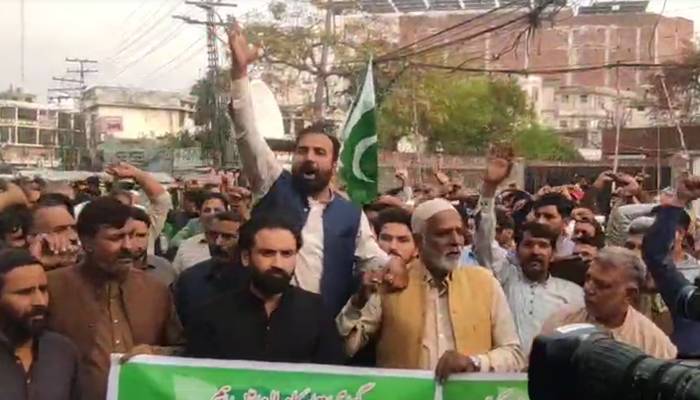 ​عوامی رکشہ یونین کی پریس کلب سے امریکی قونصلیٹ تک 