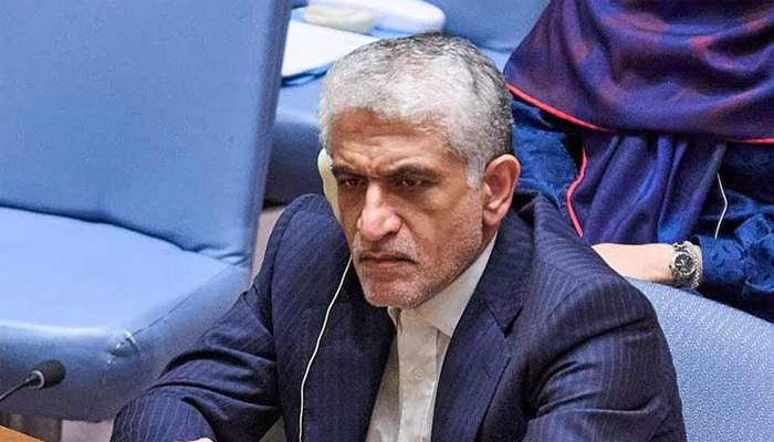 ایران کسی صورت سرنڈر نہیں کرے گا،سعیدایروانی کا اقوام متحدہ میں بیان
