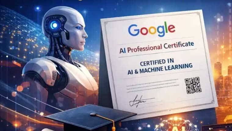 گوگل نے پاکستان میں اے آئی پروفیشنل سرٹیفکیٹ پروگرام کا آغاز کر دیا