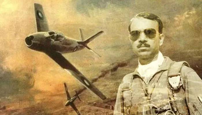 پاک فضائیہ کےعظیم ہیروایم ایم عالم کی13ویں برسی آج عقیدت واحترام سے منائی جارہی ہے