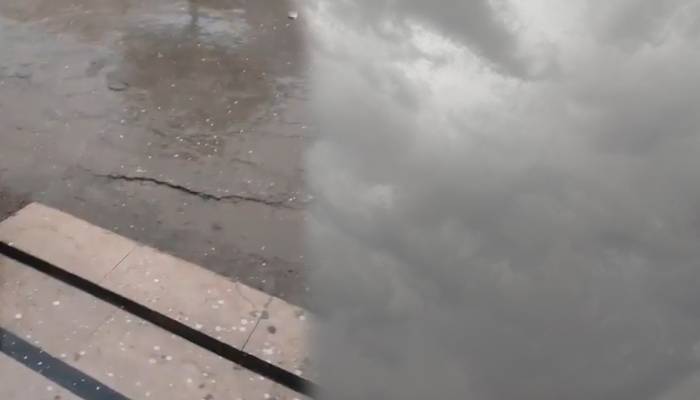 لاہور میں کالی گھٹائیں چھا گئیں ، بارش سے موسم خوشگوار