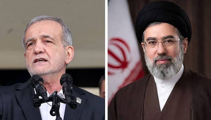 ایرانی صدر مسعود پزشکیان کی سپریم لیڈر آیت اللہ مجتبیٰ خامنہ ای سے ملاقات
