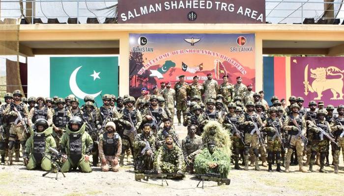 پاک سری لنکا مشترکہ انسداد دہشتگردی مشق