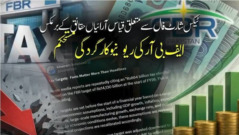ٹیکس شارٹ فال سے متعلق قیاس آرائیاں حقائق کے برعکس، ایف بی آر کی ریونیو کارکردگی مستحکم