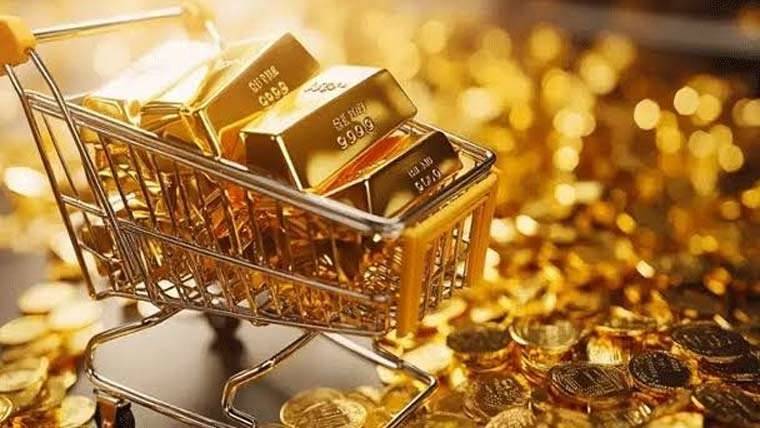 سونے اور چاندی کی قیمتوں میں کمی کا سلسلہ جاری