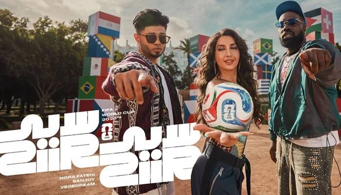 فیفا ورلڈ کپ 2026 کے آفیشل میوزک پروجیکٹ میں نورا فتحی کا نیا گانا ’سیئر سیئر‘ ریلیز