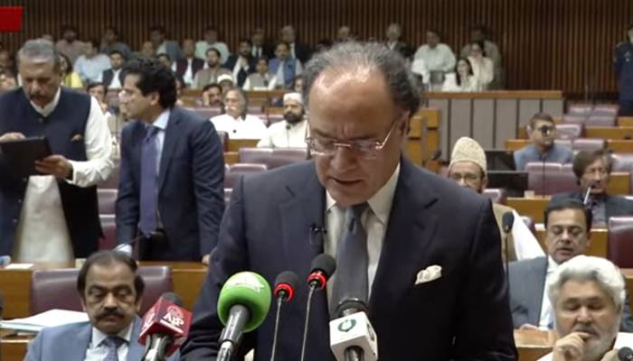  وزیر خزانہ محمد اورنگزیب نے 18 ہزار ارب روپے سے زائد کا وفاقی بجٹ پیش کردیا