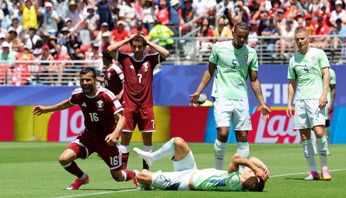 فٹبال ورلڈ کپ: سوئٹزرلینڈ اور قطر کا مقابلہ 1-1 سے برابر