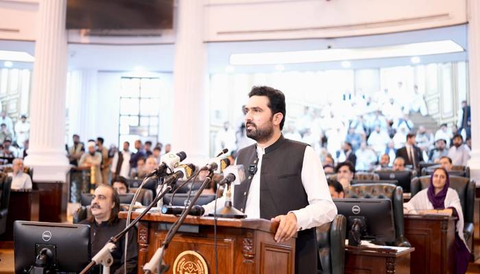 وزیراعلیٰ خیبر پختونخوا  سہیل  آفریدی نے 2170 ارب روپے کا بجٹ 2026-27 پیش کر دیا