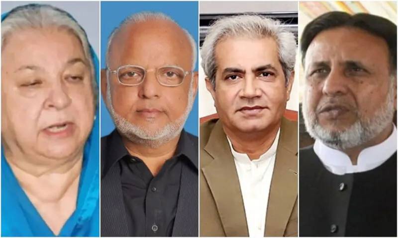 9 مئی کیس: یاسمین راشد، اعجاز چوہدری، عمر سرفراز چیمہ اور محمود الرشید کو 10،10 سال قید کی سزا