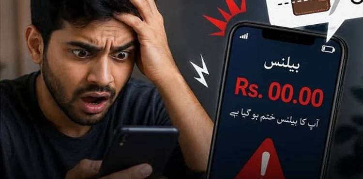 موبائل بیلنس خودبخود ختم ہونے سے بچانے کیلئے پی ٹی اے کی مفت سروس متعارف