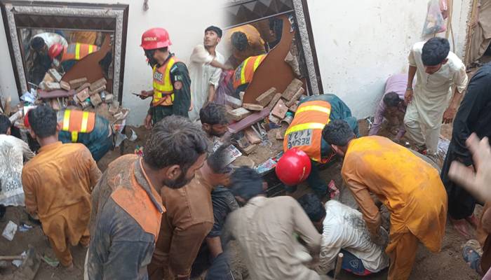 لاہور: کاہنہ میں ٹیوشن سنٹر کی چھت گر گئی، 14 بچے ہلاک