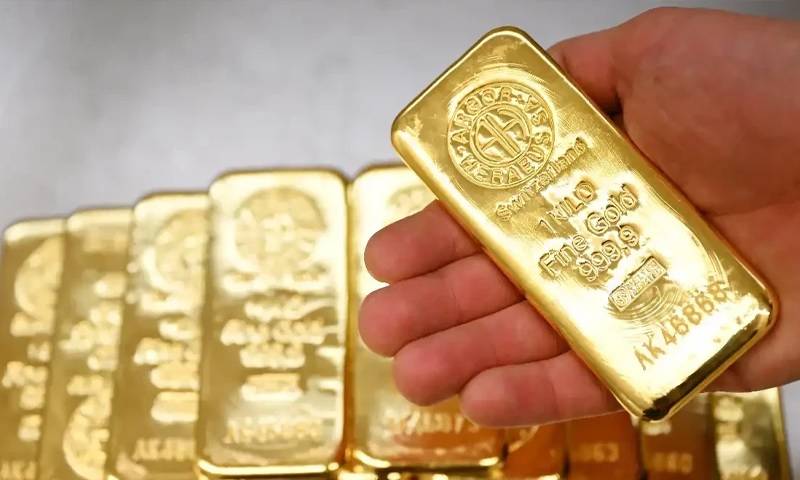 سونے کی قیمت میں بڑی کمی ریکارڈ