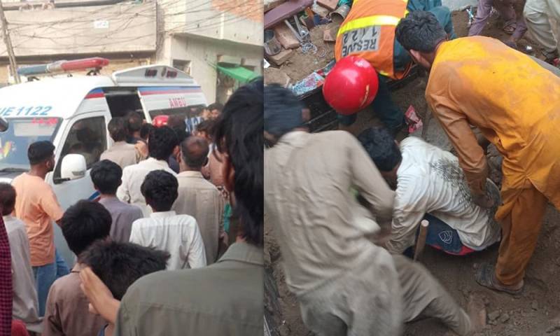 لاہور: باغبانپورہ میں اسکول کی چھت گر گئی، 10 سالہ بچہ جاں بحق، 4 مزدور زخمی