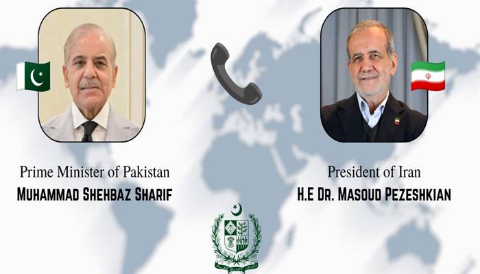 وزیر اعظم کی ایرانی صدر سے ٹیلیفون پر گفتگو، خطے میں حالیہ کشیدگی پر گہری تشویش کا اظہار