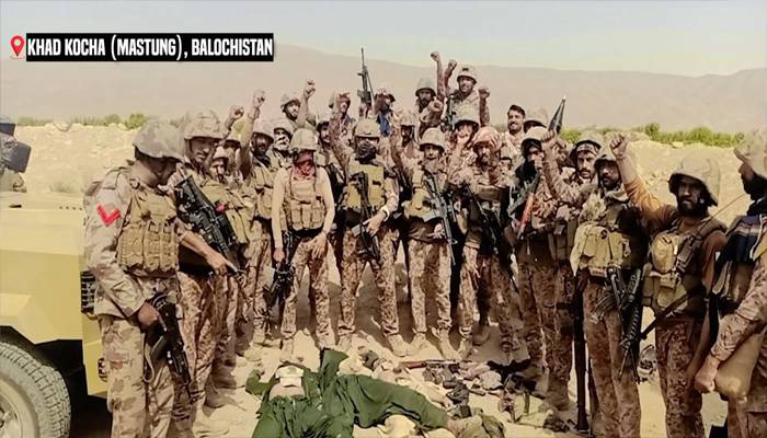 بلوچستان میں سیکیورٹی فورسز کا انٹیلیجنس بیسڈ آپریشن کامیابی سے جاری،6 دہشتگرد جہنم واصل 
