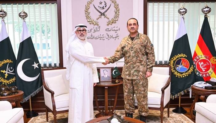 فیلڈ مارشل سے کویت کے وزیرخارجہ کی ملاقات، علاقائی سلامتی پر تبادلہ خیال