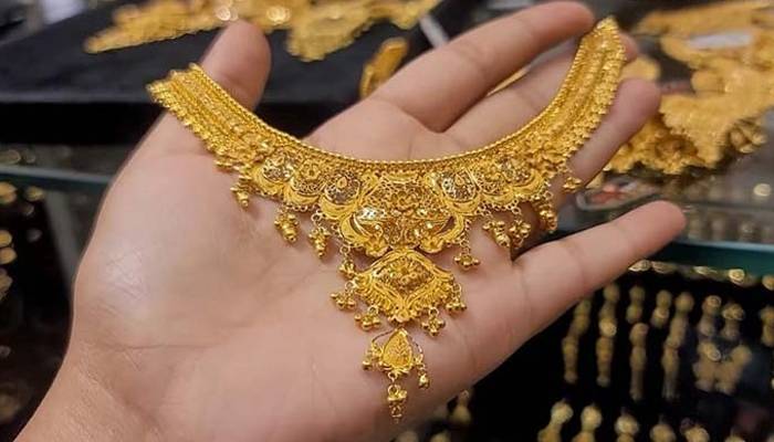 سونے کی فی تولہ قیمت میں بڑا اضافہ