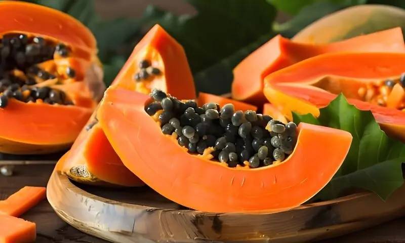 برسات کے موسم میں پپیتا کھانے کے حیران کن فوائد