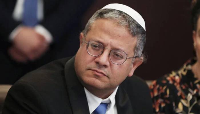 بن گویر کا غزہ میں روزانہ 30 سے 40 فلسطینیوں کو قتل کرنے کا مطالبہ