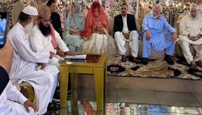 سینیٹر عابد شیر علی نے دوسری شادی کرلی،تصاویر وائرل