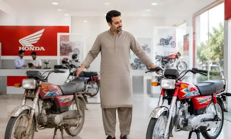 ہونڈا کی ایکسچینج آفر، پرانی CD 70 دیں اور نئی لے جائیں