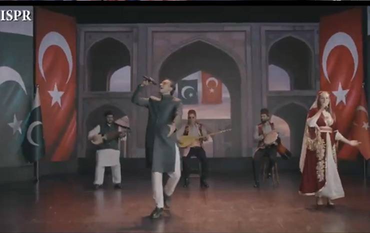 ترکیہ کے یومِ فتح پر آئی ایس پی آر کا خصوصی نغمہ ’دو دل، ایک جان‘ جاری