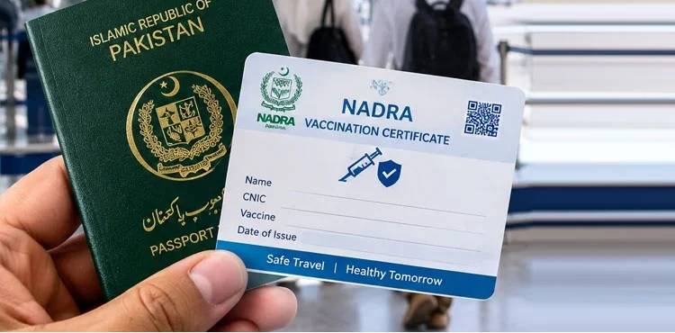 بیرونِ ملک سفر اور عمرہ زائرین کیلئے نادرا ویکسینیشن سرٹیفکیٹ کا آسان طریقہ