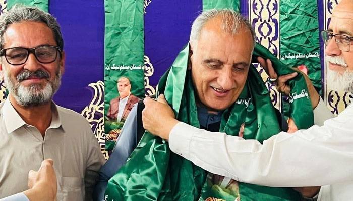 مسلم لیگ ن نے ڈاکٹر نجیب نقی خان کو صدر آزاد کشمیر کے لیے نامزد کردیا