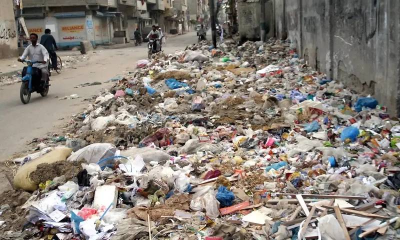 کراچی ایئرپورٹ کے اطراف کچرا کھلے عام پھینکنے پر پابندی