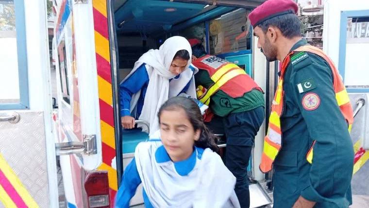 مری: سکول وین میں آگ لگنے سے متعدد بچے جھلس گئے