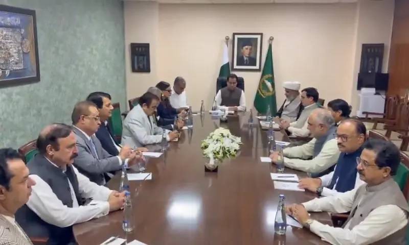 حکومتی وفد سے ملاقات، اپوزیشن رہنماؤں نے مذاکرات آگے بڑھانے کیلئے اہم شرط رکھ دی