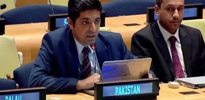 اقوام متحدہ میں بھارت کو منہ توڑ جواب، پاکستان نے بھارتی الزامات مسترد کردیئے