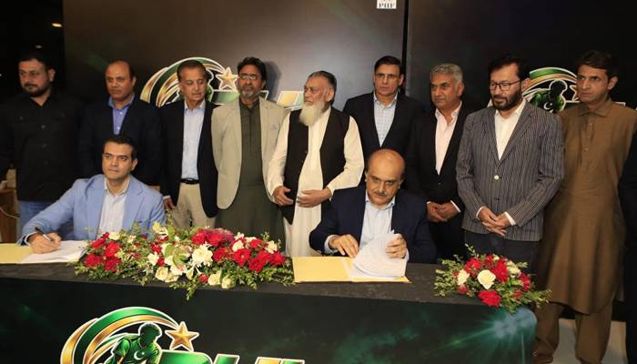 پاکستان ہاکی لیگ کی  لانچنگ تقریب، چیئرمین وزیراعظم یوتھ پروگرام  رانا مشہود کی شرکت
