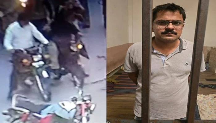 موٹر سائیکل پر سوار لڑکی پر تشدد کرنے والا ملزم گرفتار، مقدمہ درج